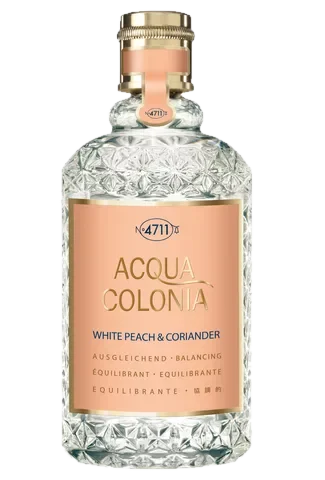 4711 Acqua Colonia White Peach & Coriander parfüm şişesi