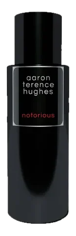 Aaron Terence Hughes Notorious perfume bottle