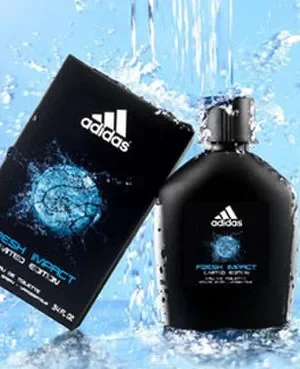 Adidas Fresh Impact parfüm şişesi