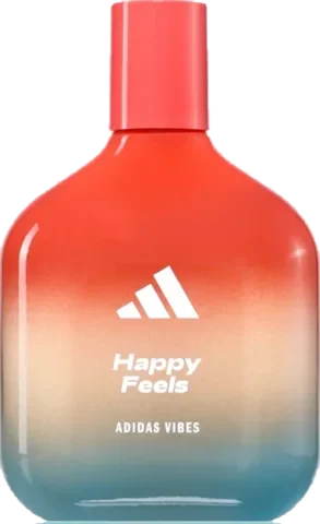 Adidas Happy Feels perfume bottle