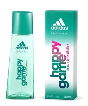 Adidas Happy Game perfume bottle