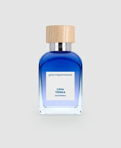 Adolfo Dominguez Agua Fresca Lima Tonka perfume bottle