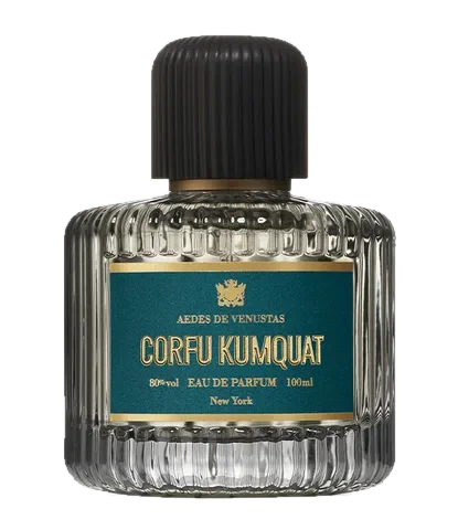 Aedes de Venustas Corfu Kumquat perfume bottle