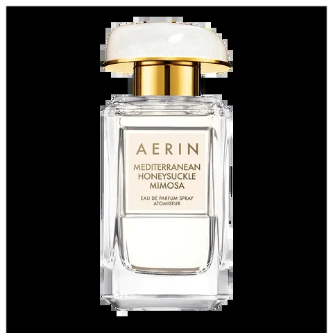 Aerin Mediterranean Honeysuckle Mimosa perfume bottle