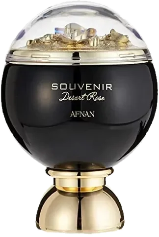 Afnan Souvenir Desert Rose parfüm şişesi