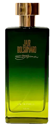 Agustin Fernandez Jair Bolsonaro perfume bottle