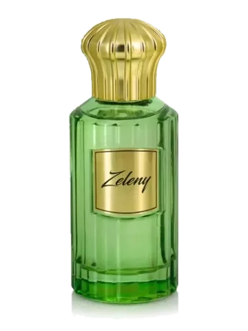 Ahmed Al Maghribi Zeleny perfume bottle