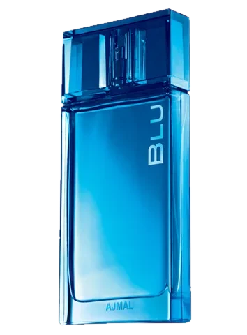 Ajmal Blu perfume bottle