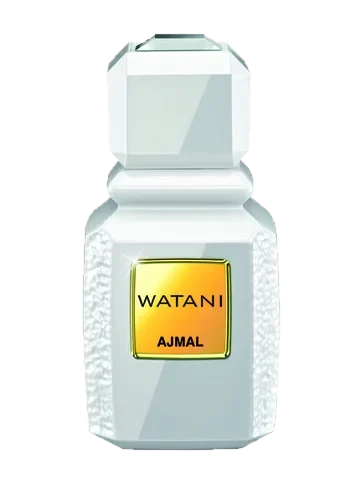 Ajmal Watani Abyad perfume bottle