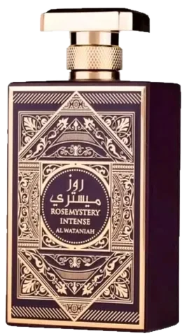 Al Wataniah Rose Mystery Intense perfume bottle