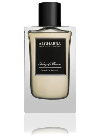 Alghabra Parfums King of Flowers parfüm şişesi