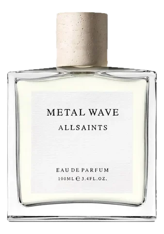 Allsaints Metal Wave perfume bottle