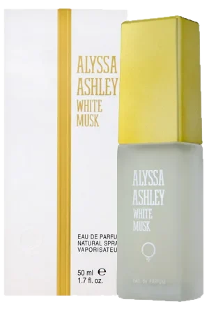 Alyssa Ashley White Musk perfume bottle