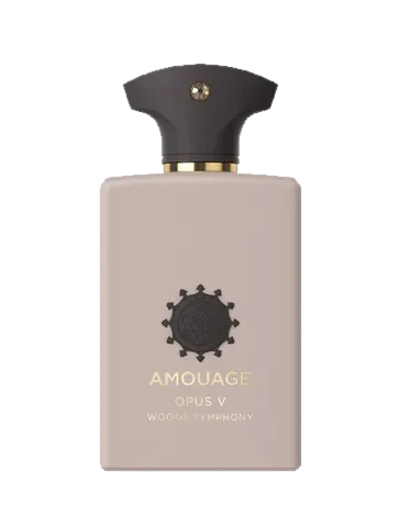Amouage Opus V – Woods Symphony parfüm şişesi