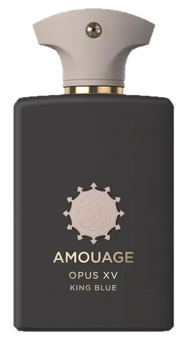 Amouage Opus XV – King Blue perfume bottle