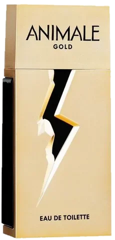 Animale Gold perfume bottle