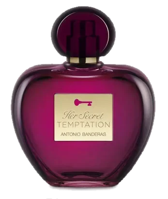 Antonio Banderas Her Secret Temptation perfume bottle