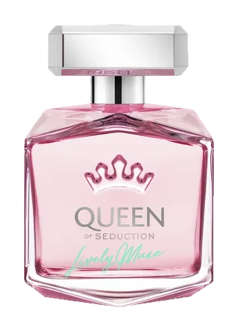 Antonio Banderas Queen of Seduction Lively Muse perfume bottle
