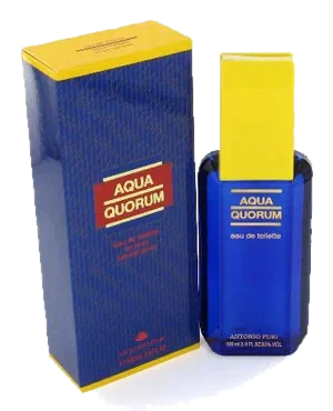 Antonio Puig Aqua Quorum perfume bottle