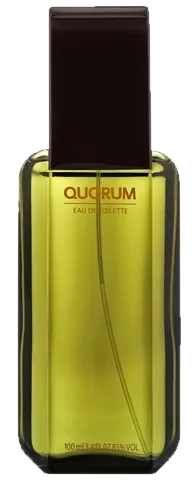 Antonio Puig Quorum perfume bottle