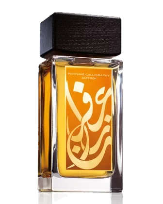 Aramis Perfume Calligraphy Saffron perfume bottle