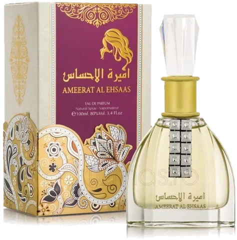 Ard Al Zaafaran Ameerat Al Ehsaas perfume bottle