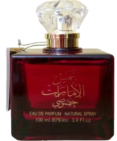 Ard Al Zaafaran Shams Al Emarat Khususi perfume bottle