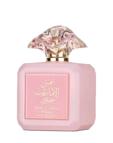 Ard Al Zaafaran Shams Al Emarat Pink Blush perfume bottle