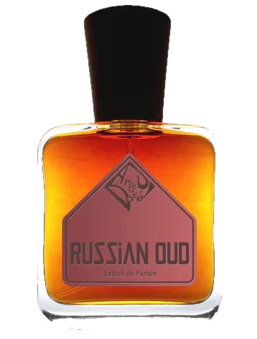 Areej Le Doré Russian Oud Areej Le Doré parfüm şişesi
