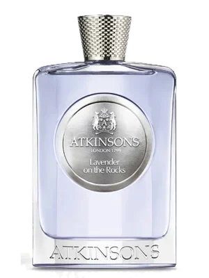 Atkinsons Lavender on the Rocks parfüm şişesi