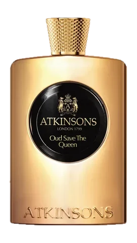 Atkinsons Oud Save The Queen parfüm şişesi
