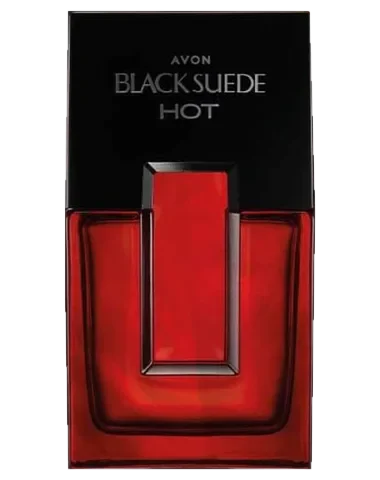 Avon Black Suede Hot perfume bottle
