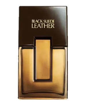 Avon Black Suede Leather parfüm şişesi