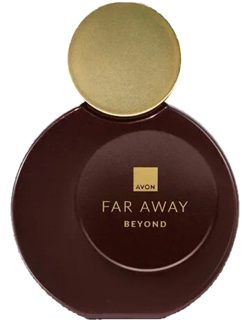 Avon Far Away Beyond perfume bottle
