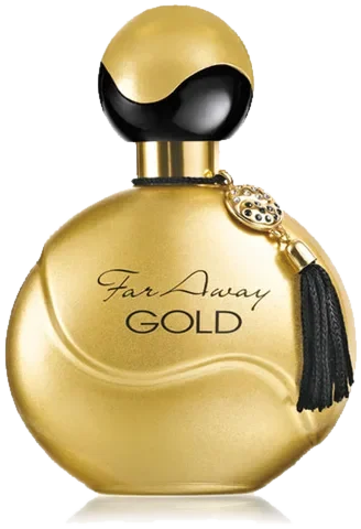 Avon Far Away Gold perfume bottle
