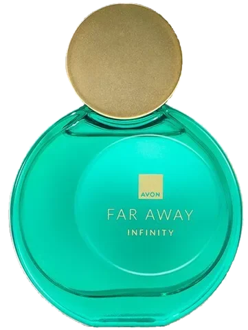 Avon Far Away Infinity perfume bottle