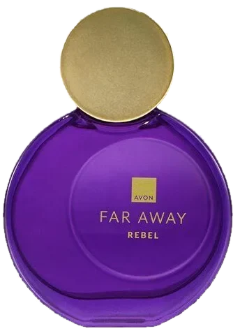 Avon Far Away Rebel perfume bottle