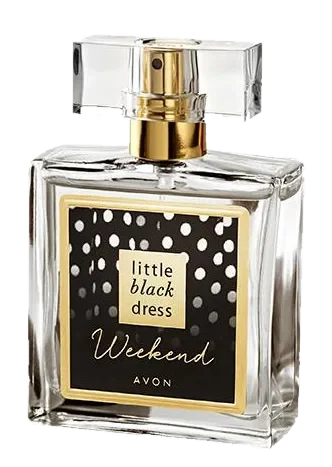 Avon Little Black Dress Weekend perfume bottle