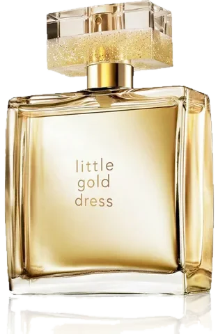 Avon Little Gold Dress parfüm şişesi