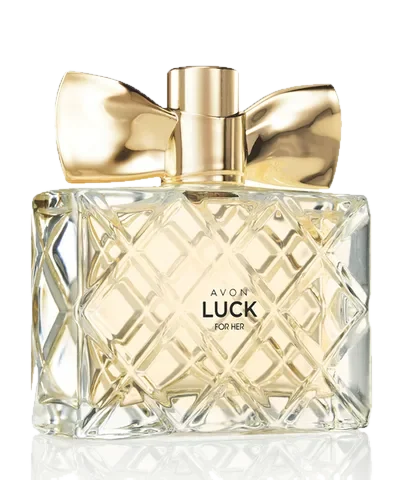Avon Luck for Her perfume bottle