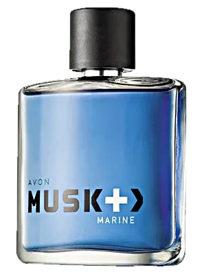 Avon Musk + > Marine parfüm şişesi