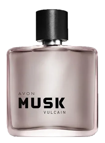 Avon Musk Vulcain perfume bottle
