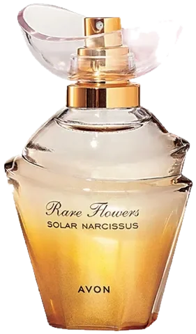 Avon Rare Flowers Solar Narcissus parfüm şişesi