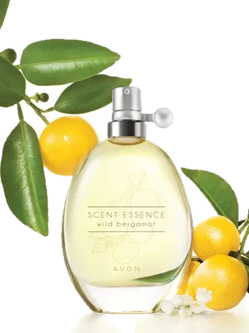 Avon Scent Essence - Wild Bergamot perfume bottle