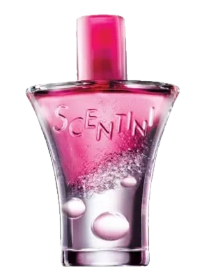 Avon Scentini Rose Fizz parfüm şişesi