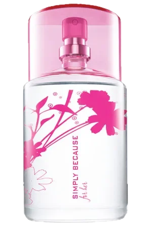 Avon Simply Because parfüm şişesi