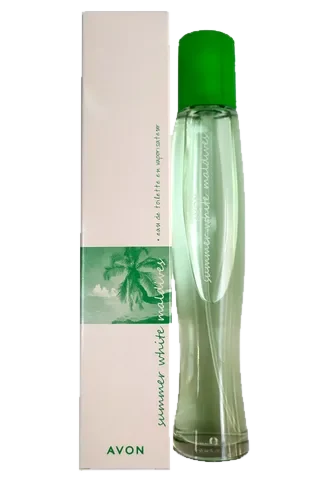 Avon Summer White Maldives perfume bottle