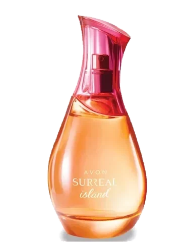 Avon Surreal Island perfume bottle