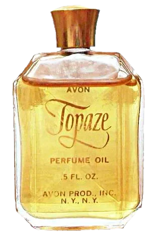 Avon Topaze perfume bottle