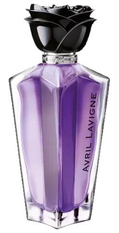 Avril Lavigne Forbidden Rose perfume bottle